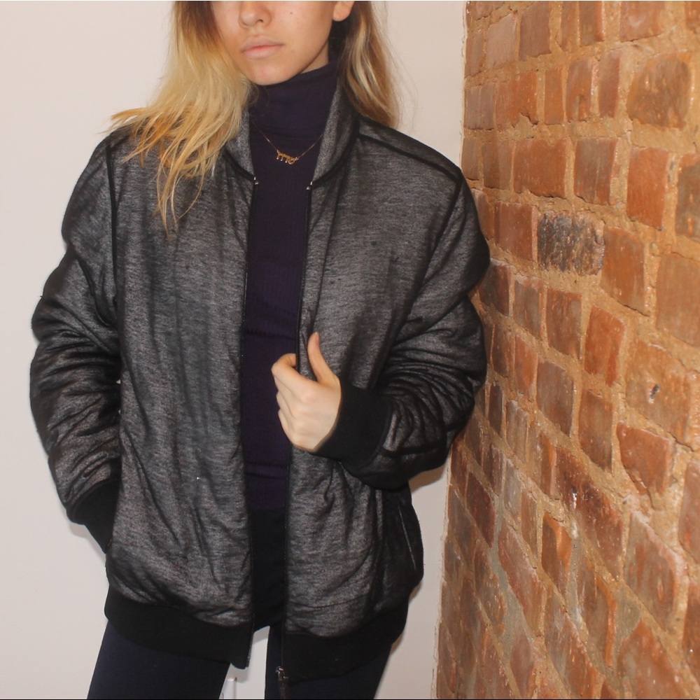 💫 CALVIN KLEIN Padded Bomber Jacket 💯🖤